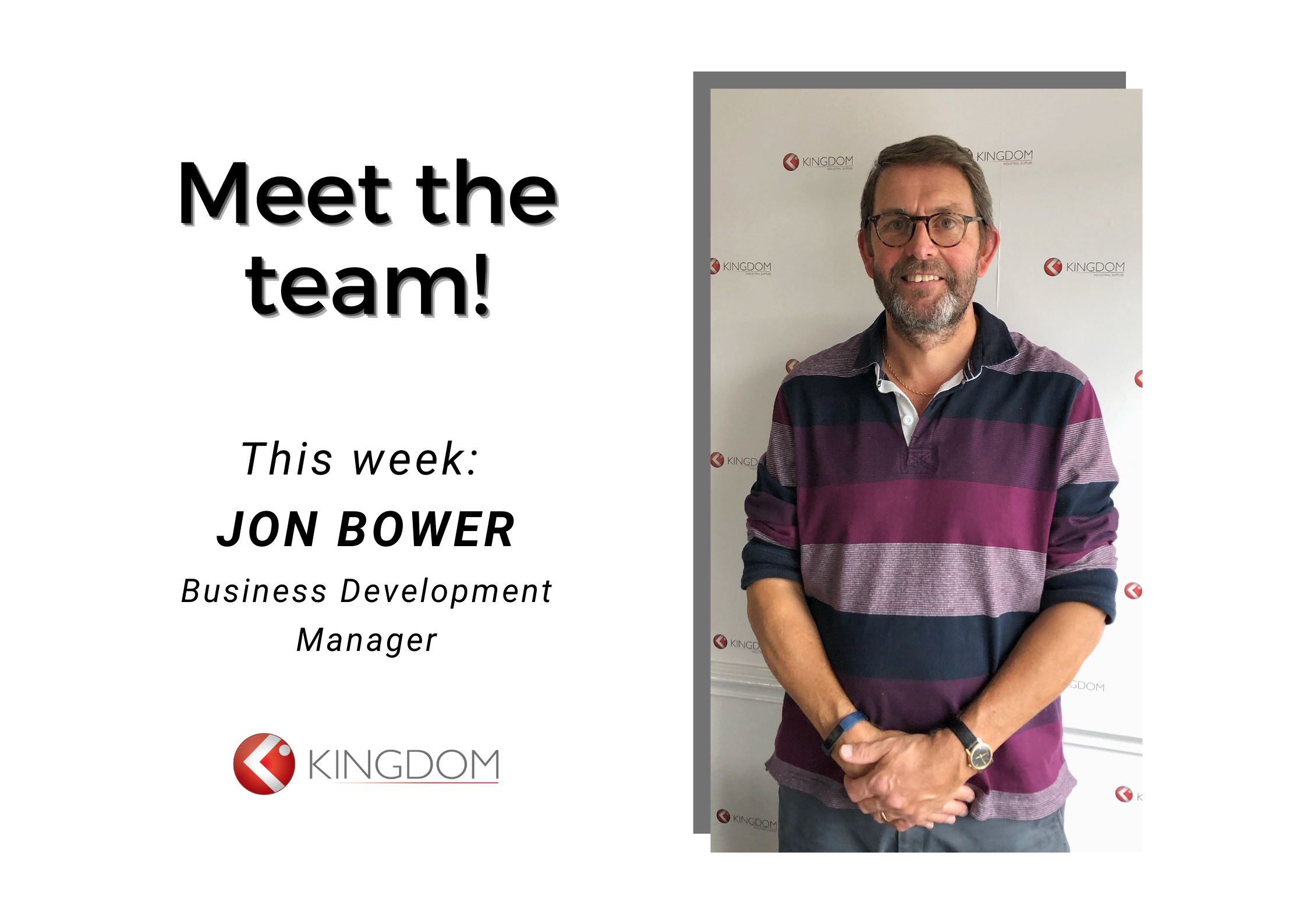 Image of Jon Bower Business Development Manager at Kingdom